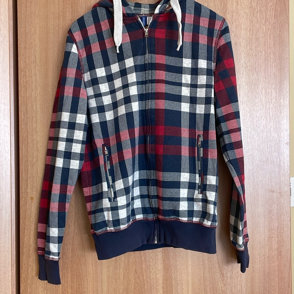 H&M - Men’s zipped hoodie - size S